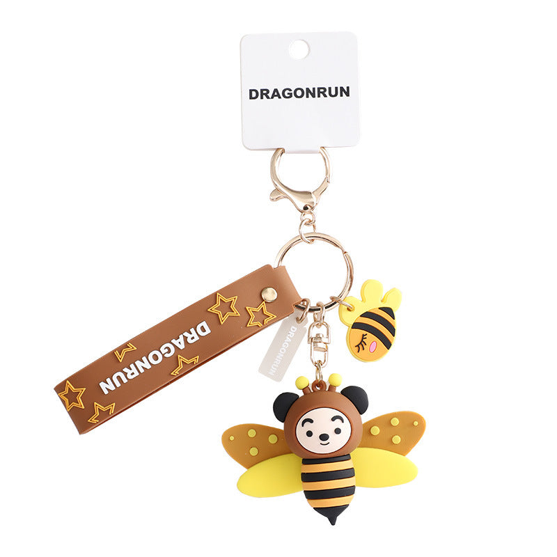 Llavero Creativo De Abeja De Silicona al por mayor